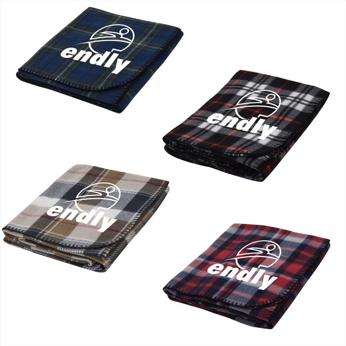 HH8030 Fraser Fleece Blanket with Custom Imprint
